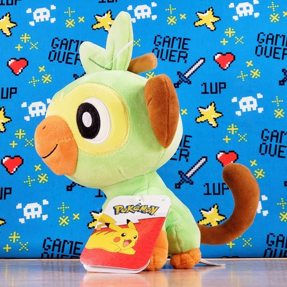Pokemon GROOKEY 7" Genuine Officially Licensed Limited Edition Nintendo Plush - Picture 6 of 11